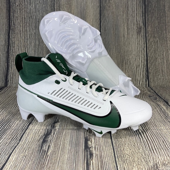 Nike Vapor Edge Pro 360 2 Football Cleats White/Green FJ1581-130 - Picture 1 of 8